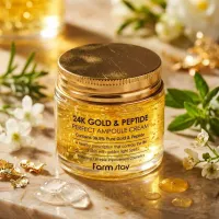 Farmstay 24k Gold & Peptide Perfect Ampoule Cream - 80g