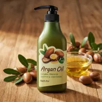 Farmstay Argan Oil Complete Volume Up Shampoo & Conditioner - 530ml