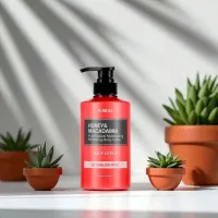 Kundal Honey & Macadamia Pure Body Lotion (English Rose) - 500ml