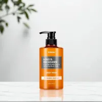 Kundal Honey & Macadamia Pure Body Wash (Amber Vanilla) - 500ml