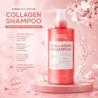Kundal Rich Perfume Collagen Shampoo (Cherry Blossom) - 400ml