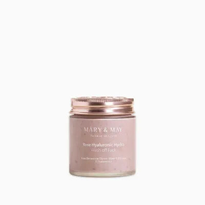 Mary & May Rose Hyaluronic Hydra Wash Off Mask Pack -125g