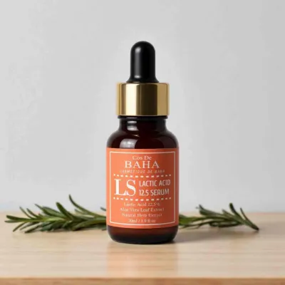 Cos De BAHA Lactic Acid 12.5% AHA Facial Serum - 30ml