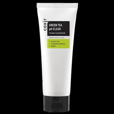 Coxir Green Tea pH Clear Foam Cleanser - 150ml
