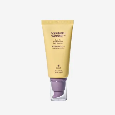 HaruHaru Wonder Black Rice Moisture Airyfit Daily Sunscreen Spf50+ Pa++++ - 50ml