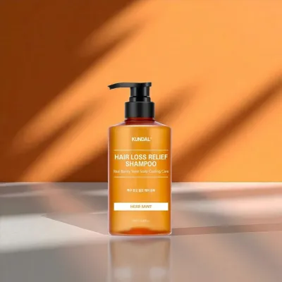 Kundal Barley Yeast Hair Loss Relief Shampoo (Herb Mint) - 500ml