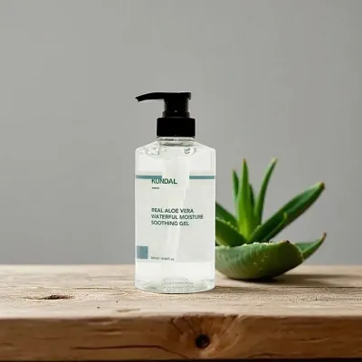 Kundal Real Aloe Vera Waterful Moisture Soothing Gel - 500ml