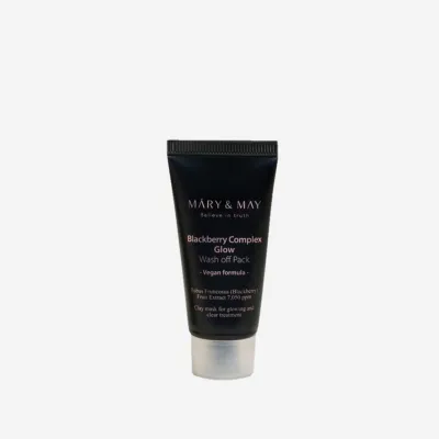Mary & May Blackberry Complex Glow Wash Off Pack - 30g