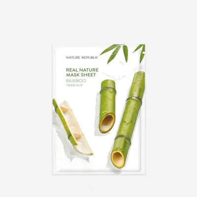 Nature Republic Real Nature Bamboo Sheet Mask - 23ml