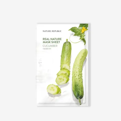Nature Republic Real Nature Cucumber Mask Sheet - 23ml