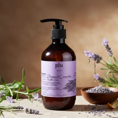 Plu Therapy Body Wash (Bergamot Lavender) - 500g