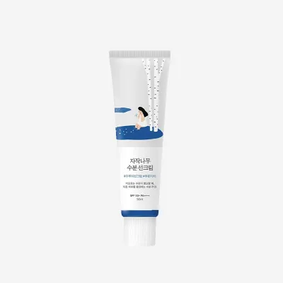 Round Lab Birch Juice Moisturizing Sun Cream Spf50+++ - 40ml (Without packet)