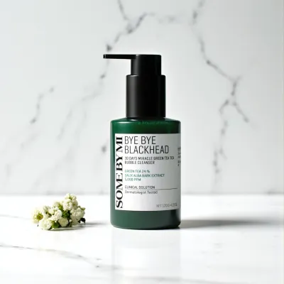 Some by mi Bye Bye Blackhead 30 Days Miracle Green Tea Tox Bubble Cleanser - 120g
