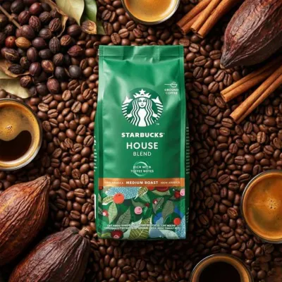 Starbucks 8 Rich With Toffee Notes House Blend Coffee - 200g