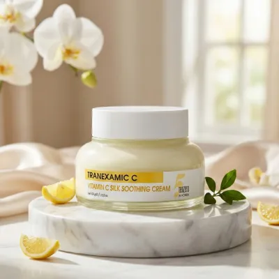 Tenzero Tranexamic Acid Vitamin C Silk Soothing Cream - 100g