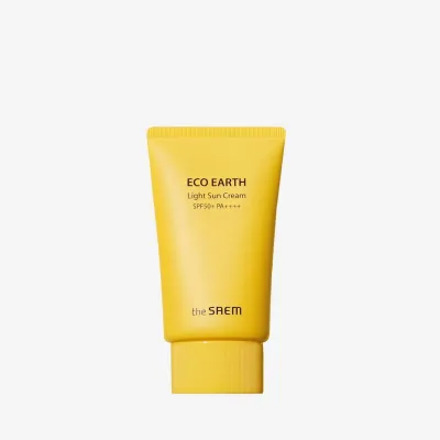 The Saem Eco Earth Light Sun Cream (SPF50+ PA++++) - 50g