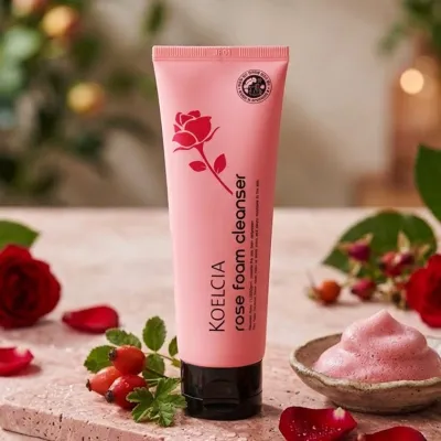 Koelcia Rose Foam Cleanser - 120g