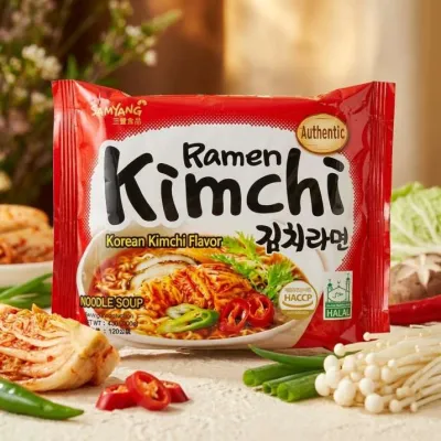 Samyang Buldak Kimchi Flavor Ramen Noodles - 120g (5Pcs)