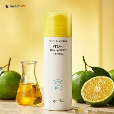 Goodal Green Tangerine Vita C Dark Spot Care Sun Serum Spf50 +++ - 50ml