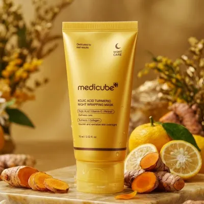 Medicube Kojic Acid Turmeric Night Wrapping Mask - 75ml
