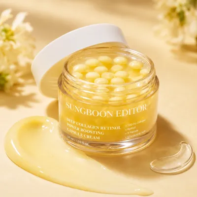 Sungboon Editor Deep Collagen Retinol Power Boosting Capsule Cream - 50ml
