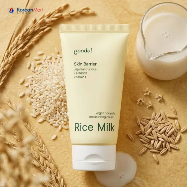Goodal Vegan Rice Milk Moisturizing Cream - 70ml