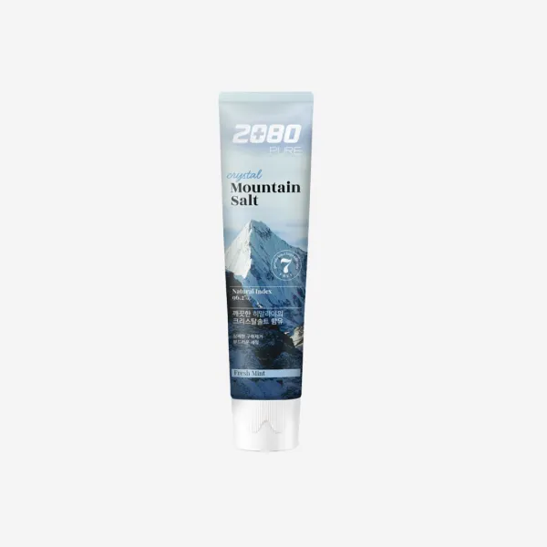 2080 Pure Crystal Mountain Salt Toothpaste (Fresh Mint) -125g