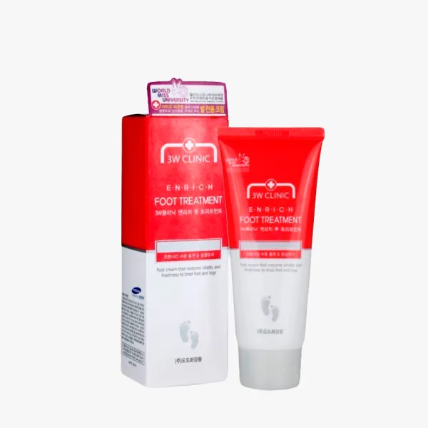3W Clinic Enrich Foot Treatment Cream -100ml