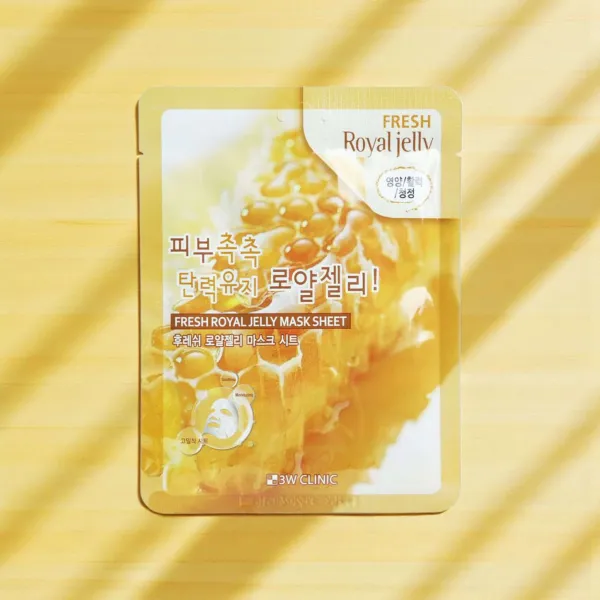 3w Clinic Fresh Royal Jelly Mask Sheet - 23g