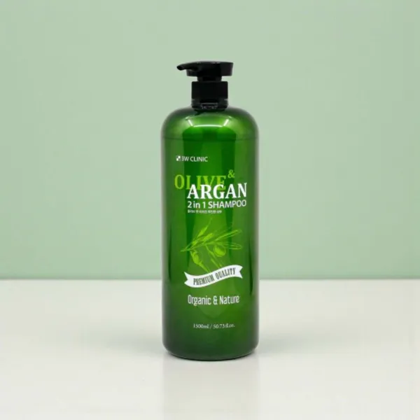 3w clinic olive and argan 2 IN 1 shampoo - 1500ml