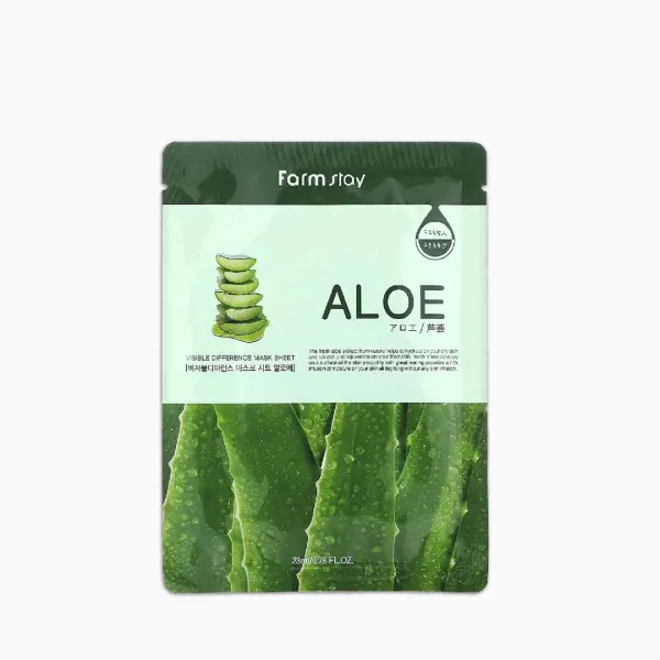Farmstay Visible Difference Mask Sheet (Aloe) - 23ml