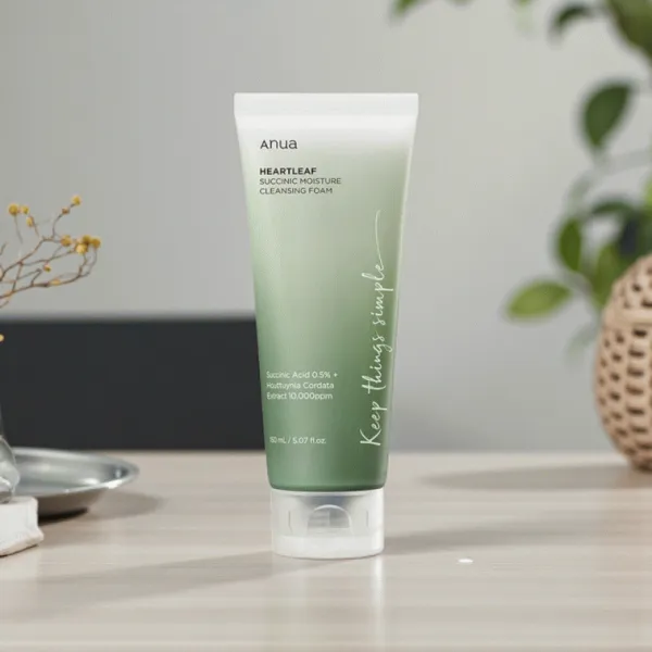 Anua Heartleaf Succinic Moisture Cleansing Foam - 150ml