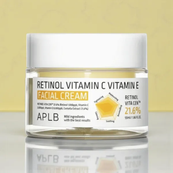 APLB Retinol Vitamin C Vitamin E Facial Cream - 55ml