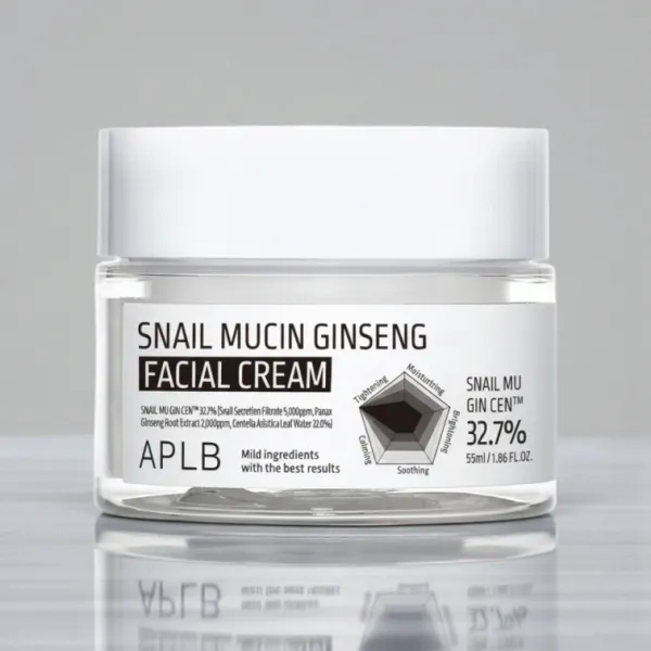 APLB Snail Mucin Ginseng Facial Cream - 55ml