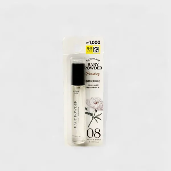 Daily Comma 08 Fragrance Mist Baby Powder (Powdery) - 15ml