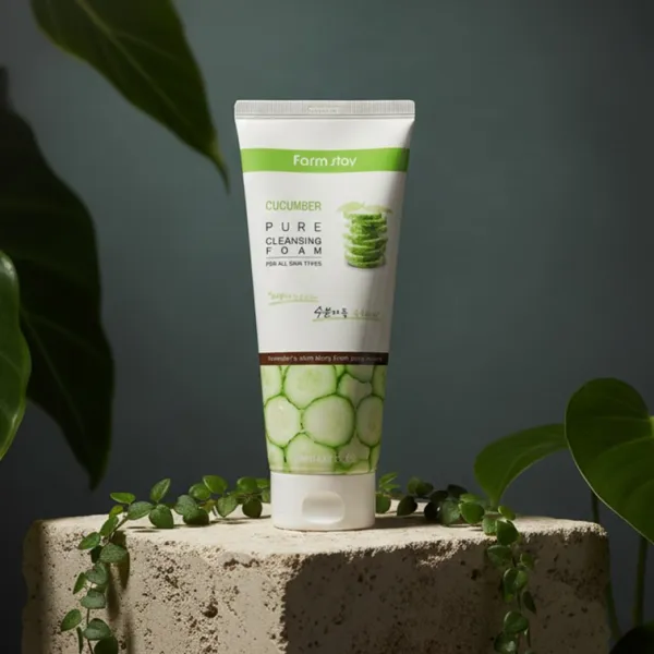 Farmstay Cucumber Pure Cleansing Foam - 180ml
