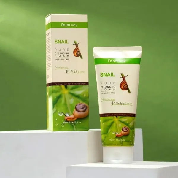 Farmstay Snail Pure Cleansing Foam - 180ml