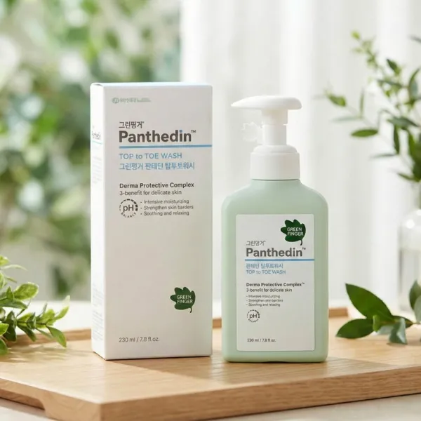 Green Finger Panthedin Top to Toe Wash - 230ml