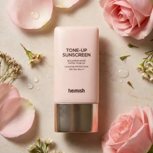 Heimish Bulgarian Rose Tone-up Sunscreen SPF50+ PA+++ 30ml