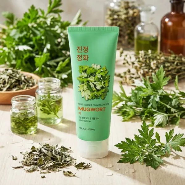 Holika Holika Mugwort Pure Essence Foam Cleanser - 150ml