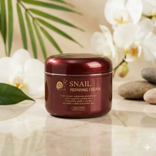 Jigott Snail Repairing Cream -100g