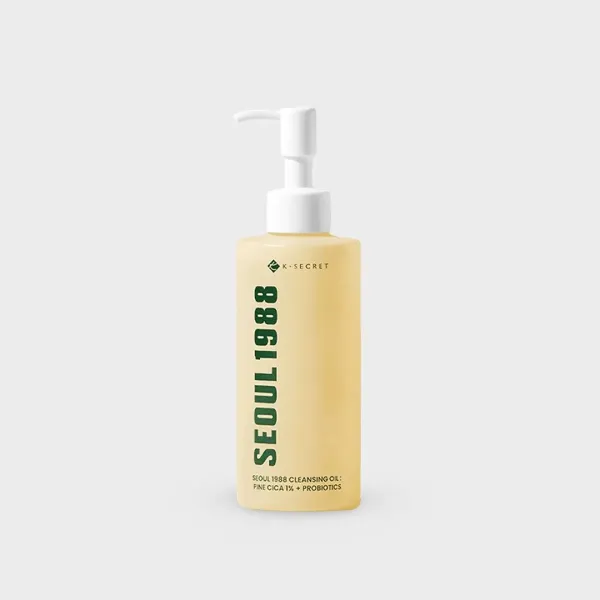 K-Secret Seoul 1988 Cleansing Oil : Pine Cica 1% + Probiotics - 200ml