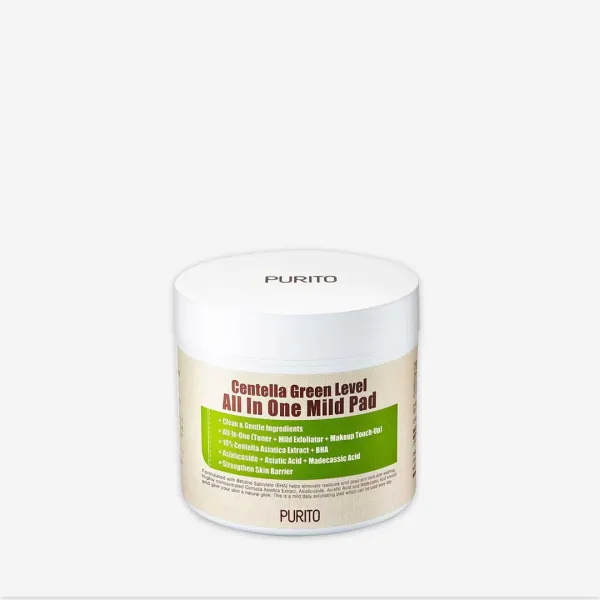 Purito Centella Green Level All In One Mild Pad - 70pcs
