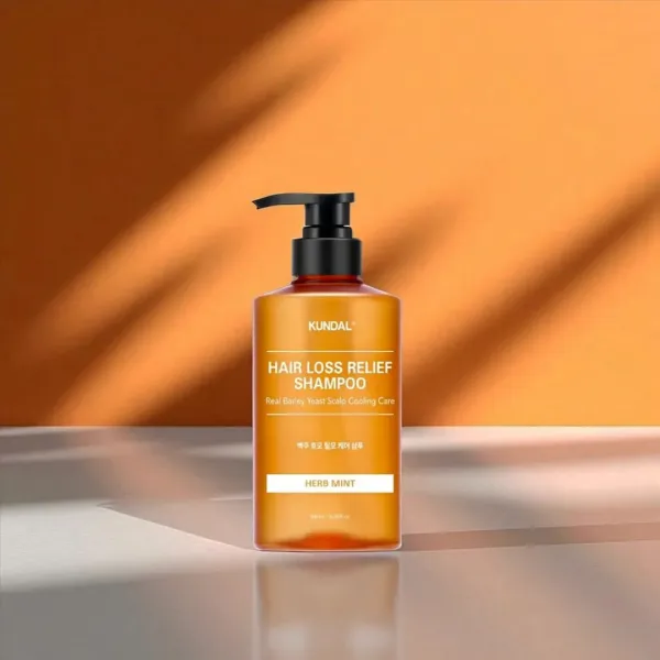 Kundal Barley Yeast Hair Loss Relief Shampoo (Herb Mint) - 500ml