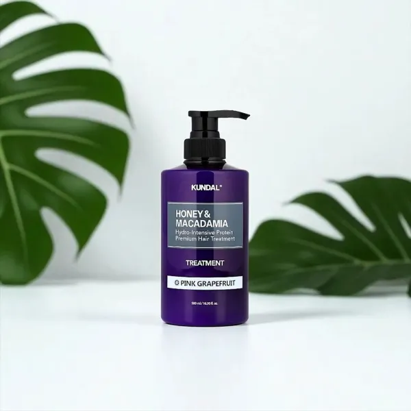 Kundal Honey & Macadamia Hydro Intensive Protein Premium Hair Treatment (Pink Grapefruit) - 500ml