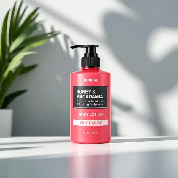 Kundal Honey & Macadamia Pure Body Lotion (White Musk) - 500ml