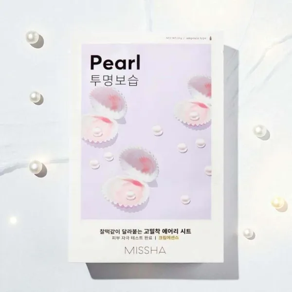Missha Airy Fit Sheet Mask Pearl - 19gm