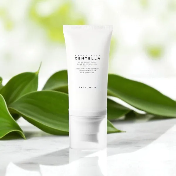 Skin1004 Madagascar Centella Tone Brightening Tone Up Sunscreen SPF50+ Pa++++ - 50ml
