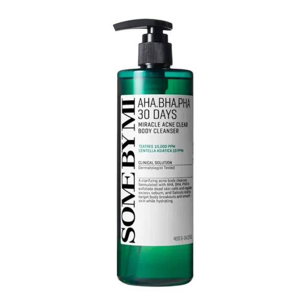 Some by mi Aha, BHA, PHA 30 Days Miracle Acne Clear Body Cleanser - 400gm