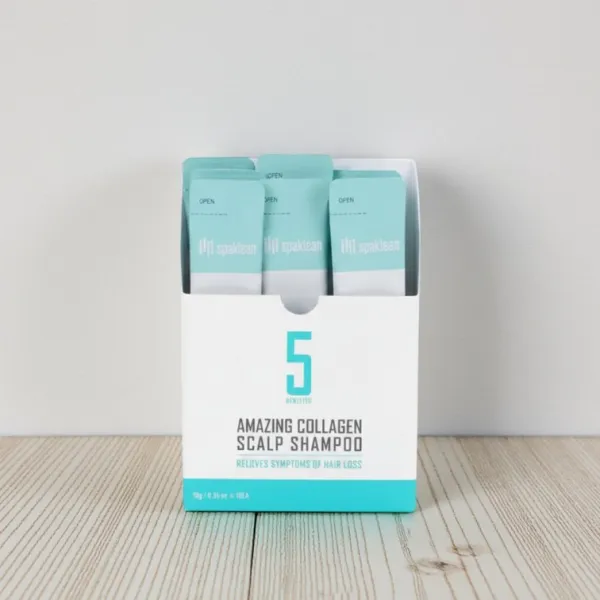 Spaklean Amazing Collagen Scalp Shampoo - (10ea*10g)